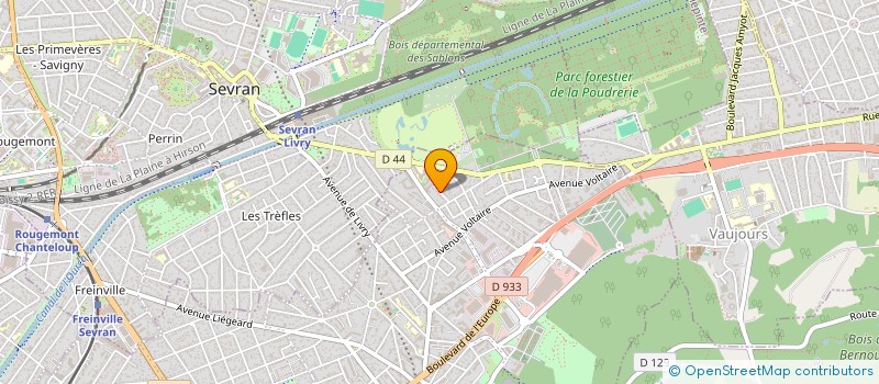 localisation de l'entreprise SABAYA à LIVRY-GARGAN