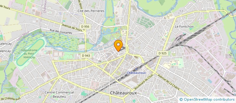 localisation de l'entreprise SABAYE NIAM à CHATEAUROUX