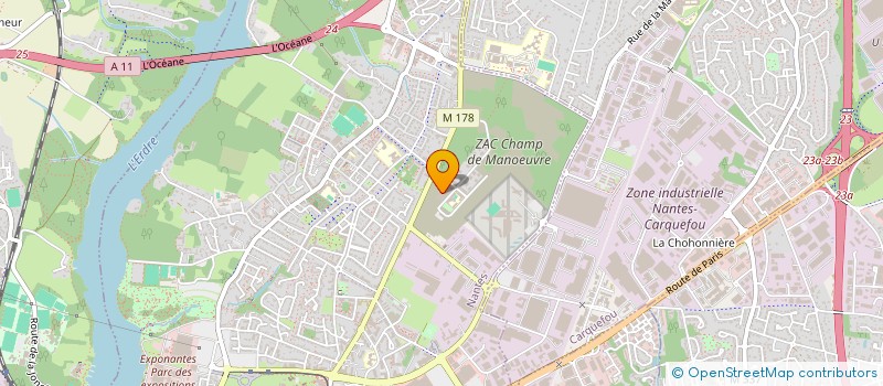 localisation de l'entreprise SABBA INVEST  NANTES