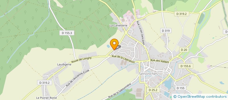 localisation de l'entreprise SABBAGH BEJAOUI à SENONCHES