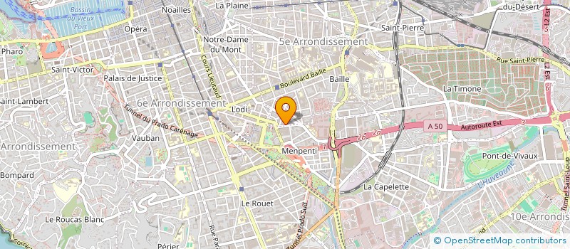 localisation de l'entreprise SABBAH à MARSEILLE