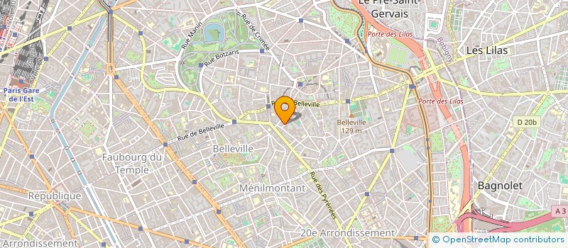 localisation de l'entreprise SABBAH COMMUNICATIONS à PARIS