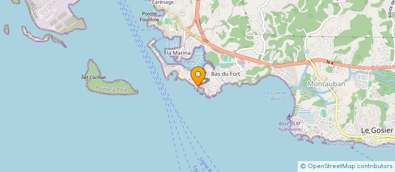 localisation de l'entreprise SABBAN HOLDING CONSULTING  LE GOSIER