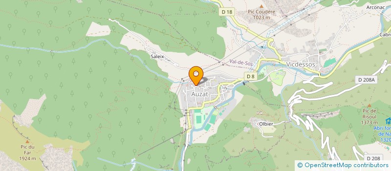 localisation de l'entreprise SABBATUM à VAL-DE-SOS