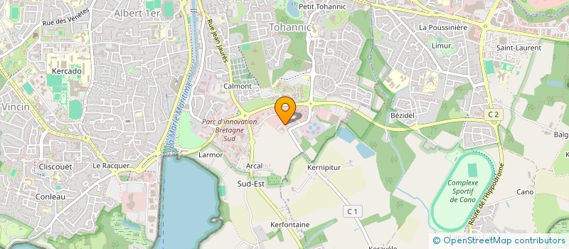 localisation de l'entreprise SABBIADORO à VANNES