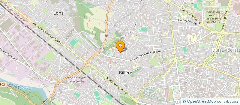 localisation de l'entreprise SABBOU  BILLERE