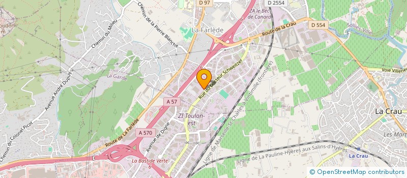 localisation de l'entreprise SABCO à LA FARLEDE