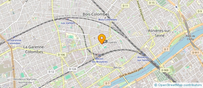 localisation de l'entreprise SABE à ASNIERES-SUR-SEINE