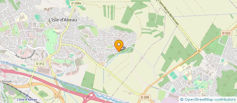 localisation de l'entreprise SABE  L'ISLE-D'ABEAU