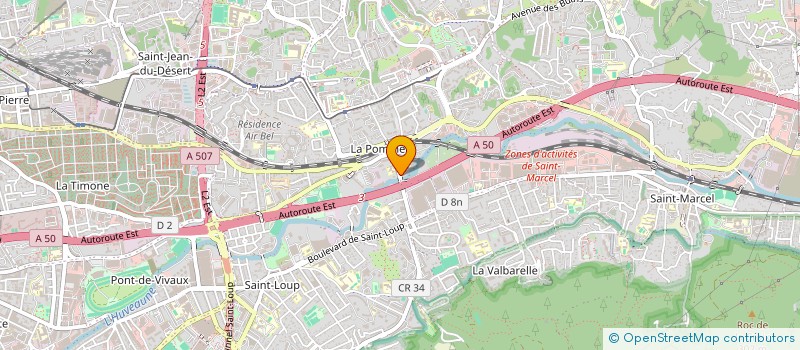 localisation de l'entreprise SABECO AMENAGEMENTS à MARSEILLE