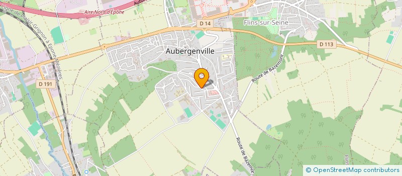 localisation de l'entreprise SABEDANA RESTAURANT ALIBABA  AUBERGENVILLE