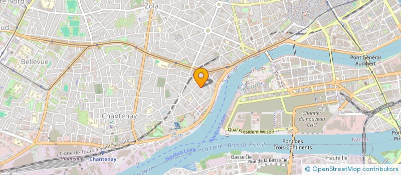 localisation de l'entreprise SABEDORIA à NANTES