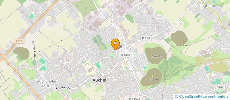 localisation de l'entreprise SABEL  AUCHEL