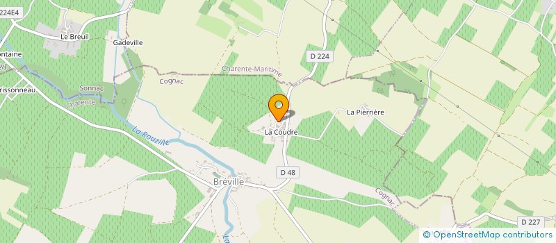localisation de l'entreprise SABEL à BREVILLE