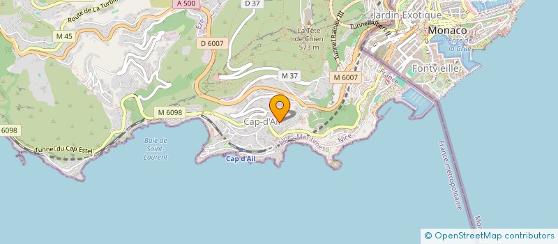 localisation de l'entreprise SABELIME à CAP-D'AIL