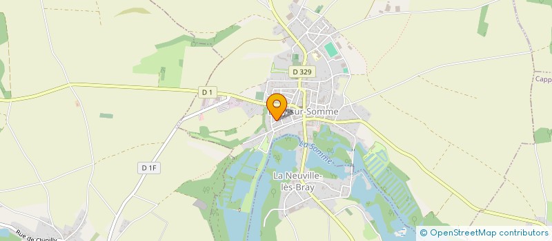 localisation de l'entreprise SABELLA CONSEIL à BRAY-SUR-SOMME