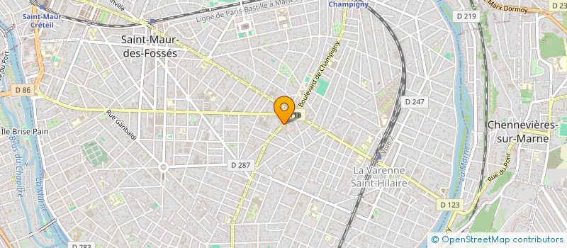 localisation de l'entreprise SABEN à SAINT-MAUR-DES-FOSSES