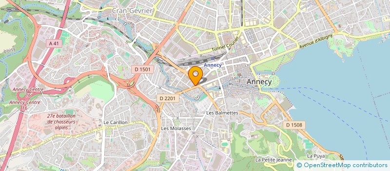 localisation de l'entreprise SABENK à ANNECY