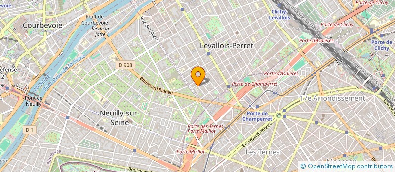 localisation de l'entreprise SABER à LEVALLOIS-PERRET