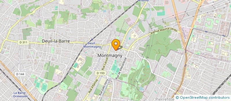 localisation de l'entreprise SABER  MONTMAGNY