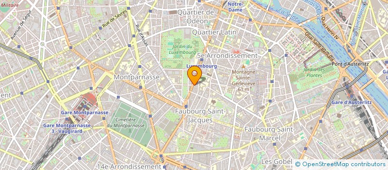 localisation de l'entreprise SABER OPTIQUE à PARIS