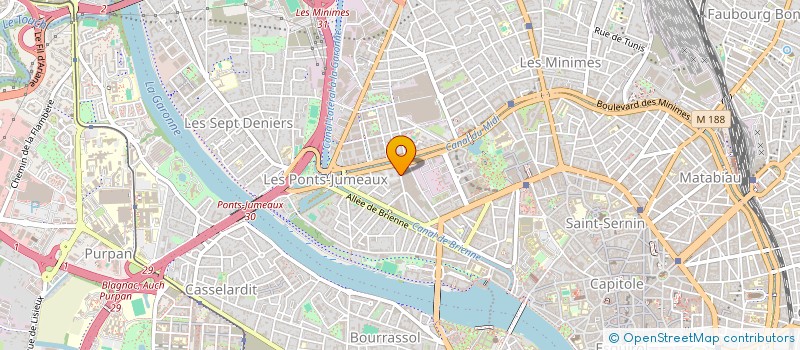 localisation de l'entreprise SABEUR DIAGNOSTIC à TOULOUSE