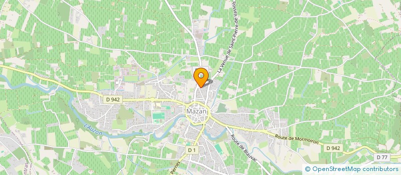 localisation de l'entreprise SABEUR MATHE  MAZAN