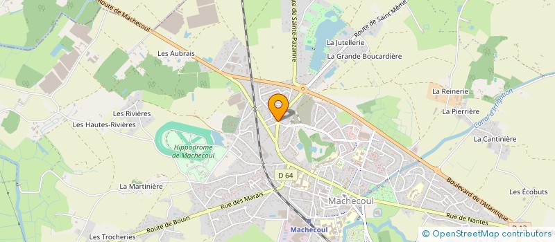 localisation de l'entreprise SABGUE  MACHECOUL-SAINT-MEME