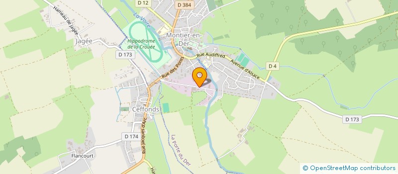 localisation de l'entreprise SABHALIS à CEFFONDS