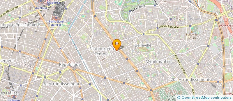 localisation de l'entreprise SABI  PARIS