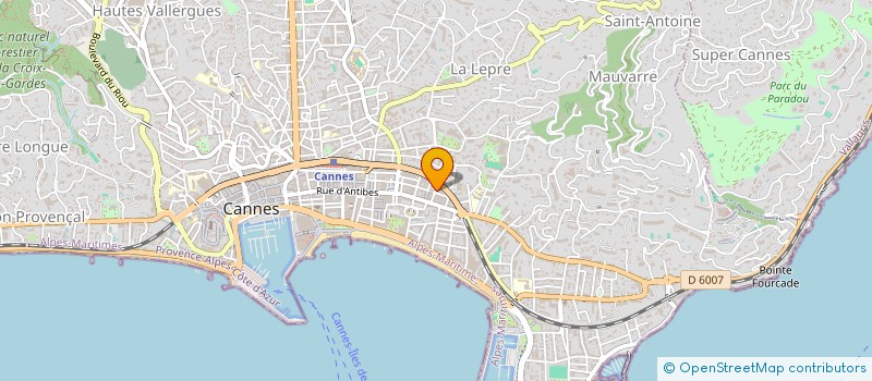 localisation de l'entreprise SABI à CANNES