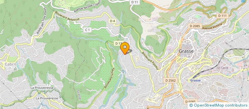 localisation de l'entreprise SABIA à GRASSE