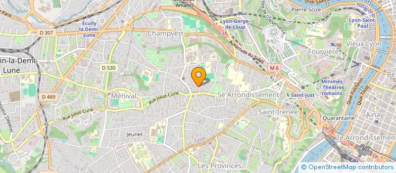 localisation de l'entreprise SABICLAIR  LYON