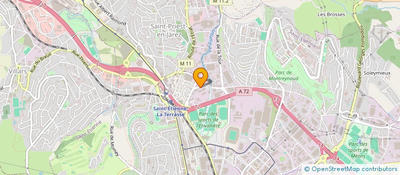 localisation de l'entreprise SABIDO JACQUES & DUMAS PAUL à SAINT-ETIENNE