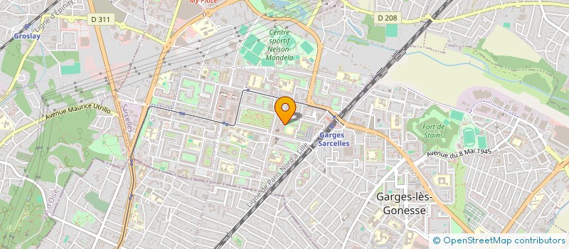 localisation de l'entreprise SABIL à SARCELLES