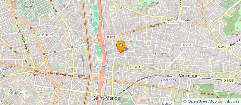 localisation de l'entreprise SABIL SERVICES à MONTREUIL
