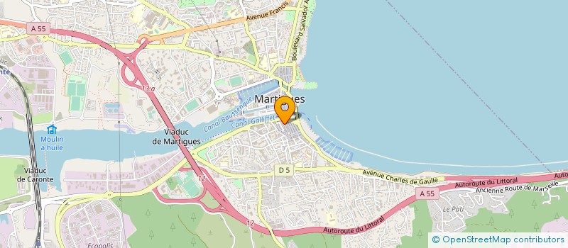 localisation de l'entreprise SABINE à MARTIGUES