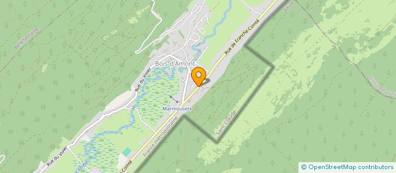 localisation de l'entreprise SABINE.DIDIER.CLARA.PIERIC  BOIS-D'AMONT