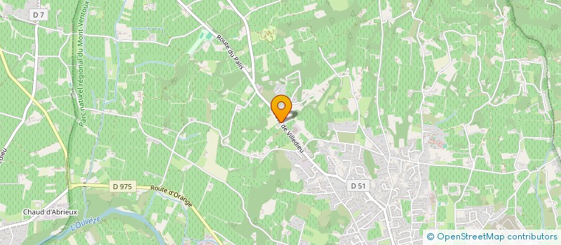 localisation de l'entreprise SABINE ET HERVE  VAISON-LA-ROMAINE