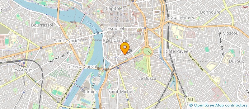 localisation de l'entreprise SABINE IMMOBILIER à TOULOUSE