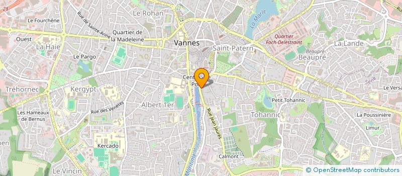 localisation de l'entreprise SABINE LACAZE AVOCATE CONSEIL à VANNES