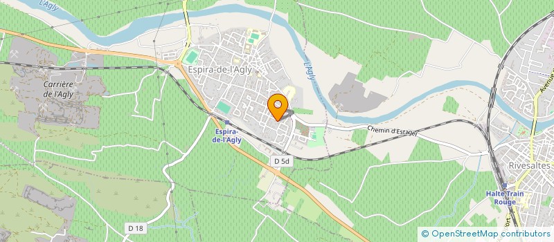 localisation de l'entreprise SABINEU SARL à ESPIRA-DE-L'AGLY