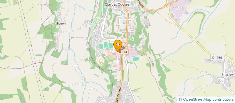 localisation de l'entreprise SABINUS à LANGRES