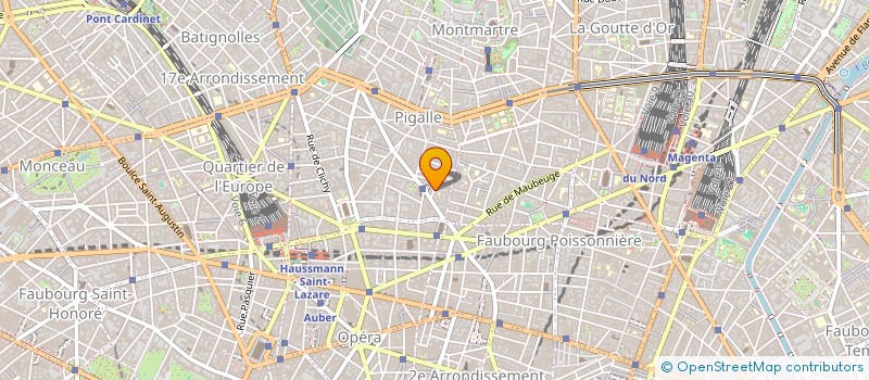 localisation de l'entreprise SABIO FRANCE à PARIS