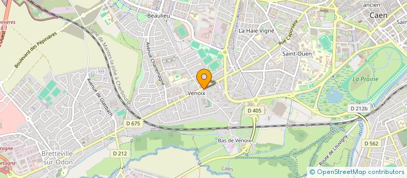 localisation de l'entreprise SABIOCA à CAEN