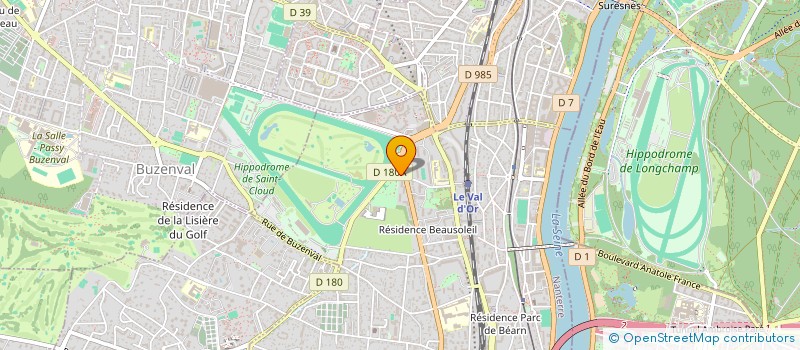 localisation de l'entreprise SABIR CONSULTING  SAINT-CLOUD