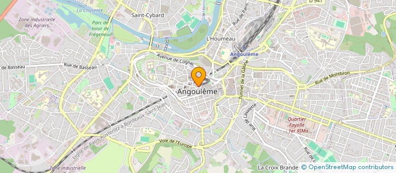 localisation de l'entreprise SABIRA TRIFI DEVELOPPEMENTS & PERFORMANCE à ANGOULEME