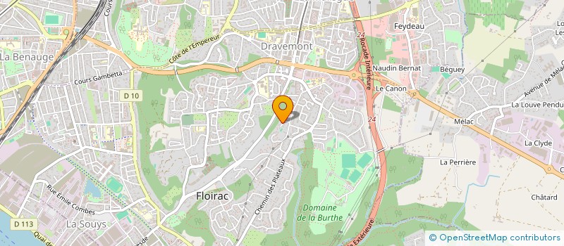 localisation de l'entreprise SABIROU  FLOIRAC