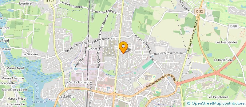 localisation de l'entreprise SABL'IMMO à LES SABLES D'OLONNE