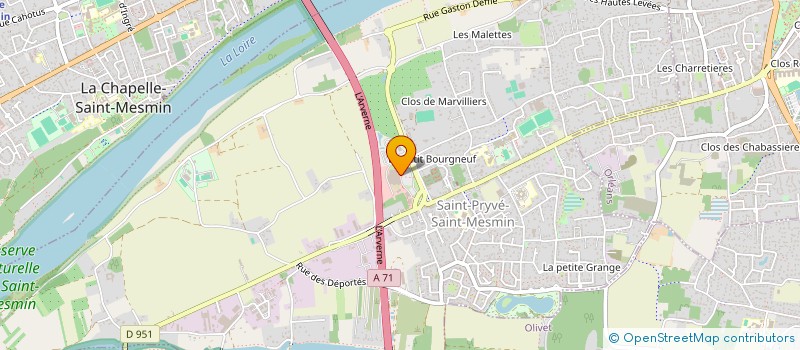 localisation de l'entreprise SABLAIDIS  SAINT-PRYVE-SAINT-MESMIN